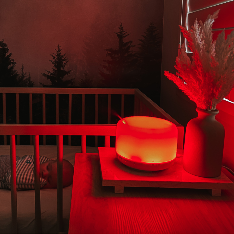 All in One Night Light-Pink Noise-Humidifier-Aromatherapy