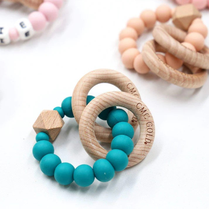 CMC GOLD - Hex & Silicone Teether