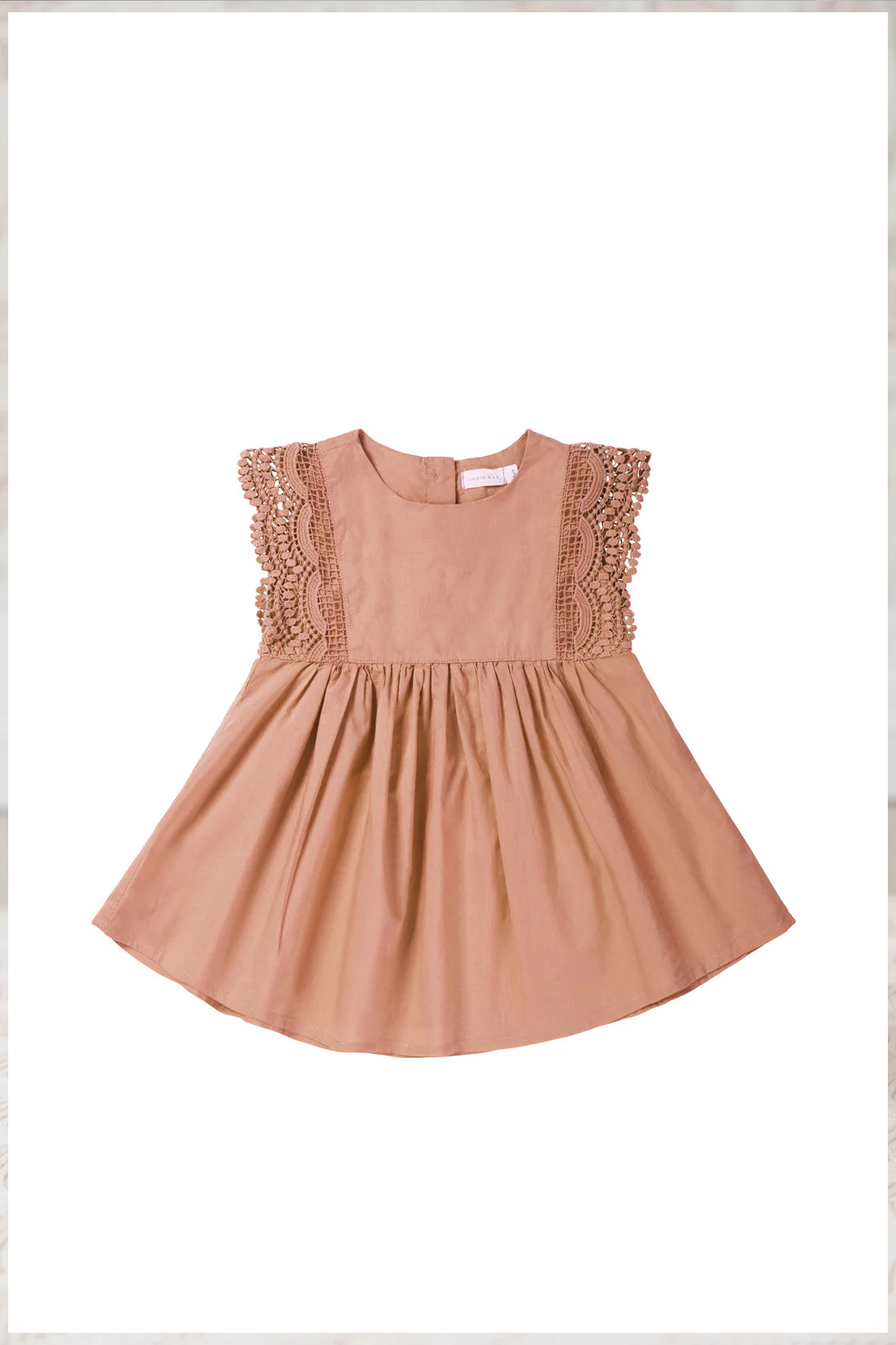 Jamie Kay - Organic Cotton Cleo Dress - Clementine