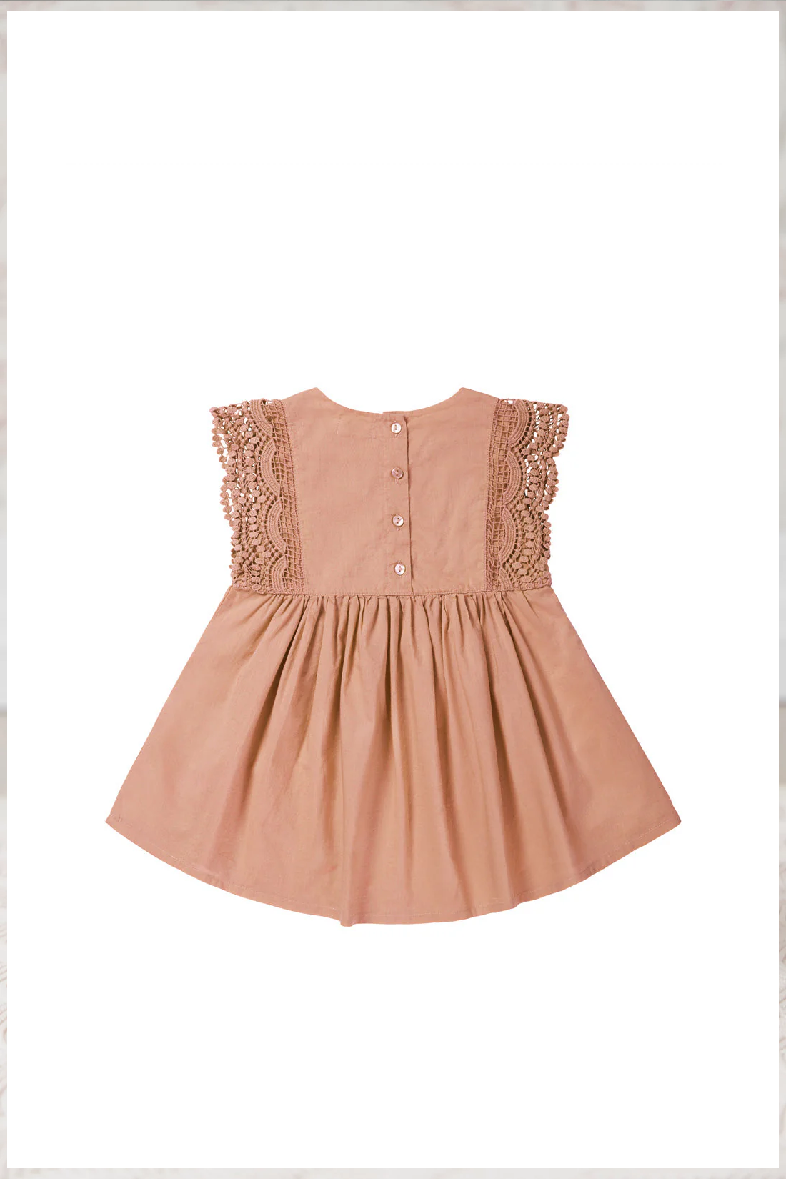 Jamie Kay - Organic Cotton Cleo Dress - Clementine
